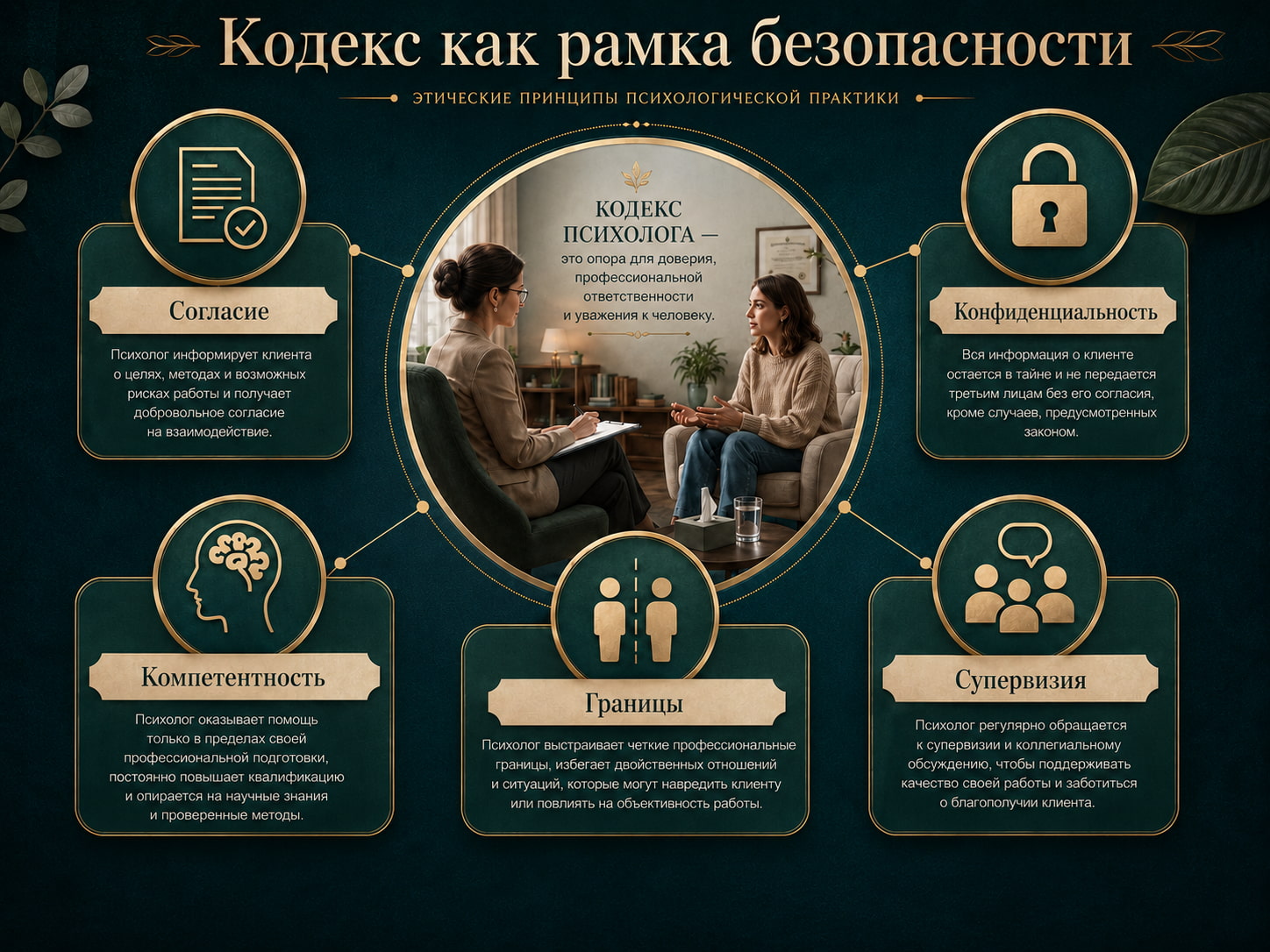 этика психолога кодекс рамка безопасности