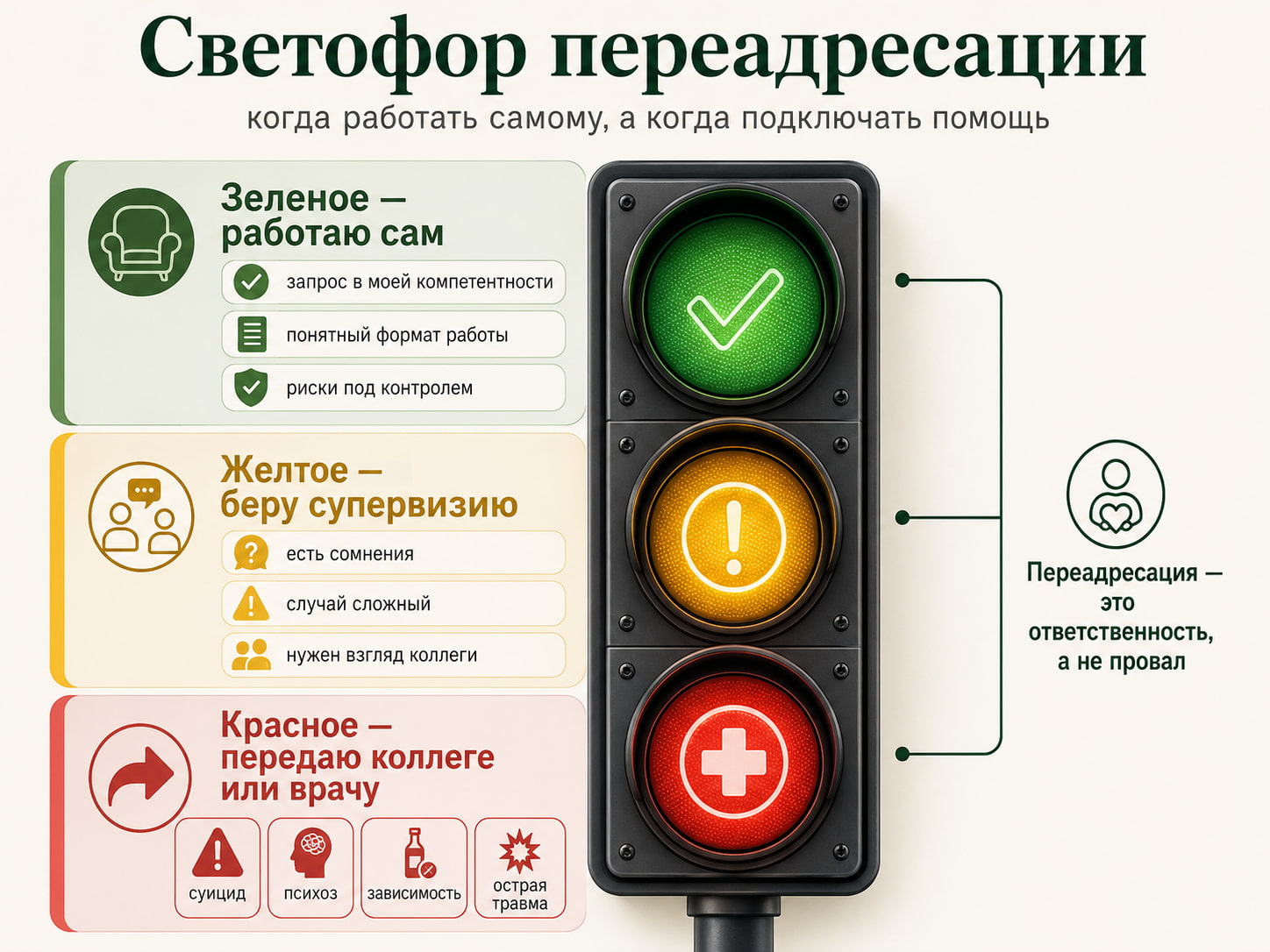 права и обязанности психолога: переадресация