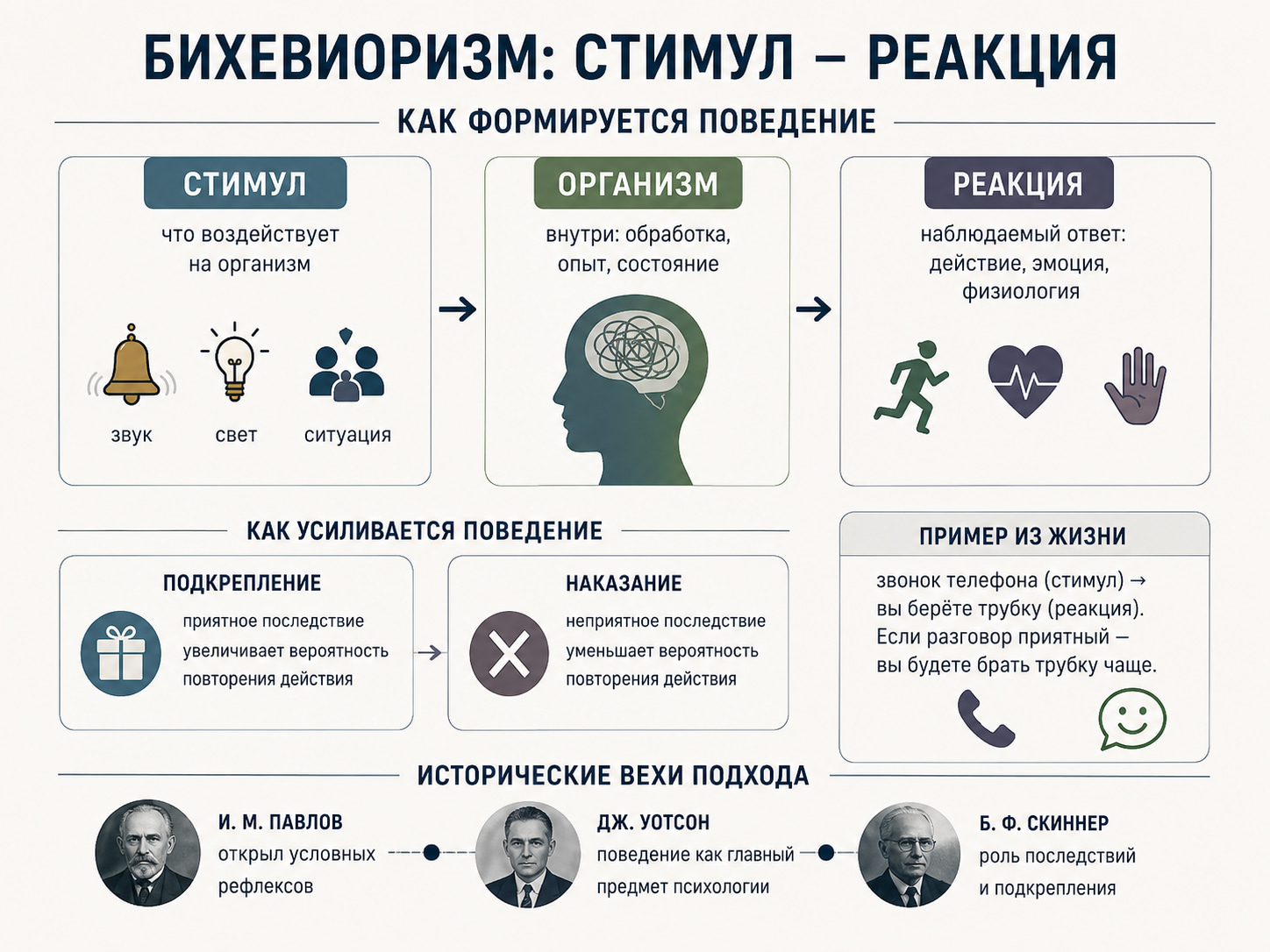 бихевиоризм-стимул-реакция