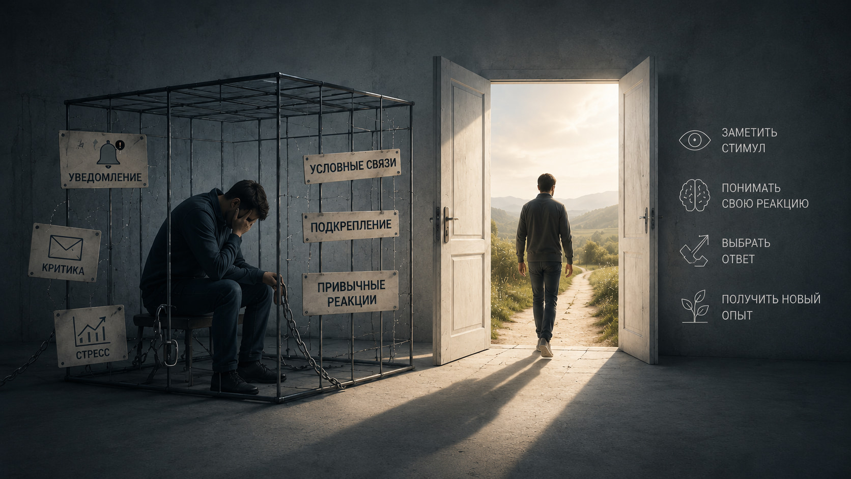 Бихевиоризм: стимул-реакция и почему эта идея осталась в КПТ