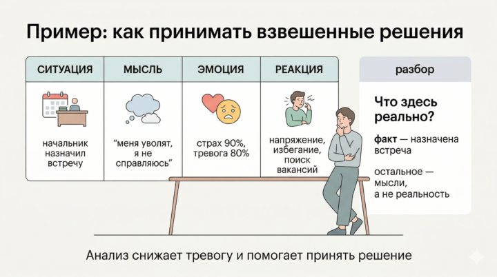 как принимать взвешенные решения