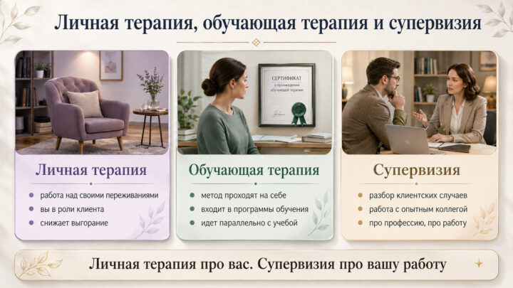 личная терапия для психолога