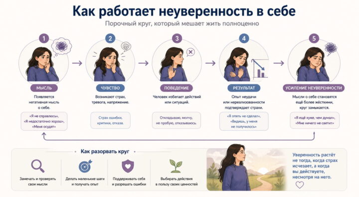 неуверенность в себе психолог