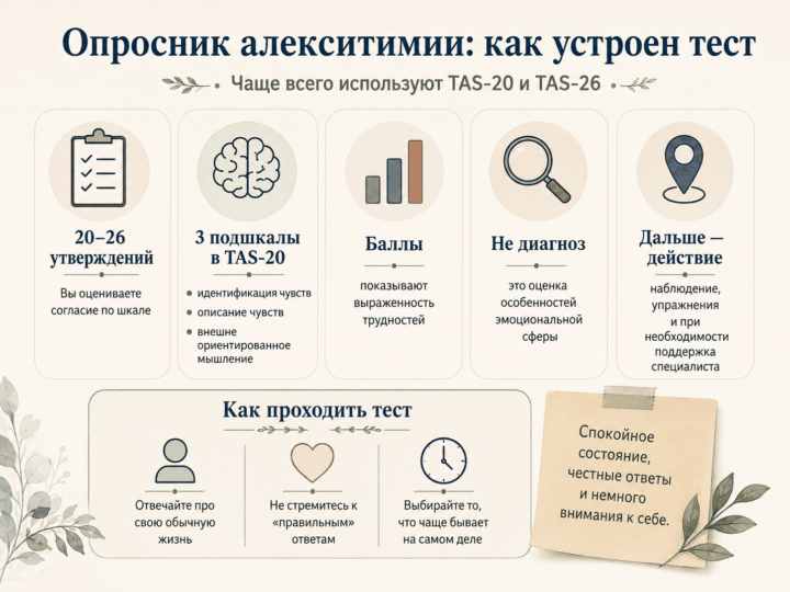 опросник алекситимии
