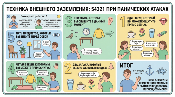 как убрать паническую атаку быстро дома