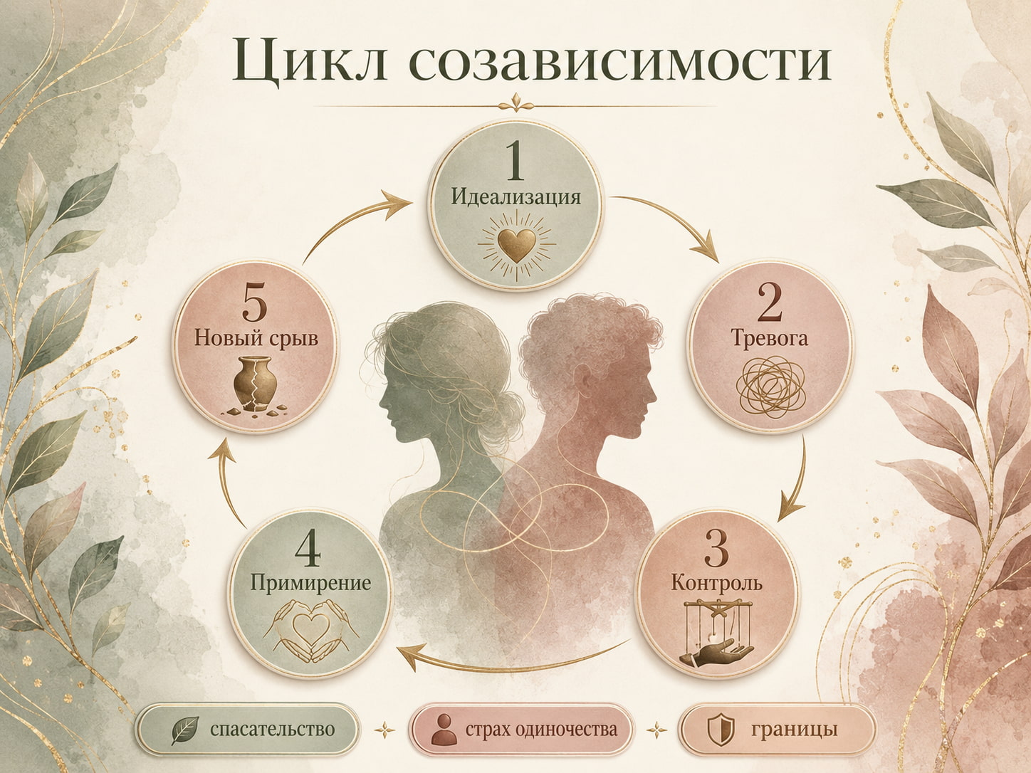 схема цикл созависимости