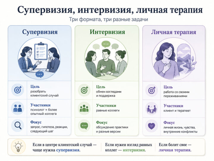 супервизия психолога это 