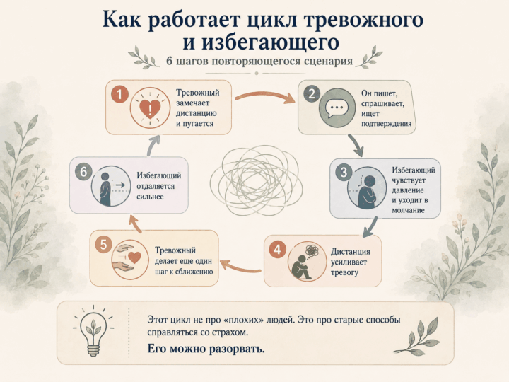 тревожный и избегающий в отношениях