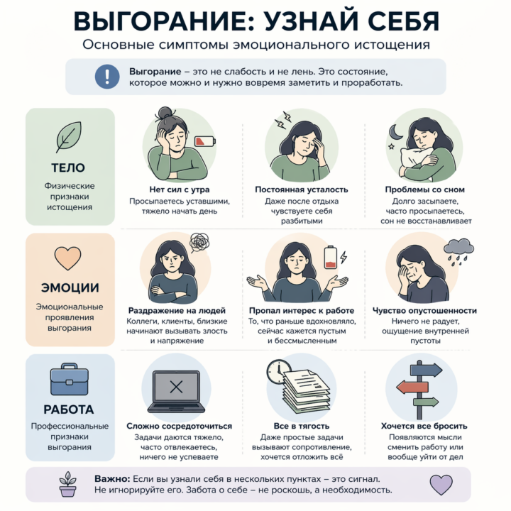 Синдром истощения: выгорание, как лечить и вернуть интерес к жизни